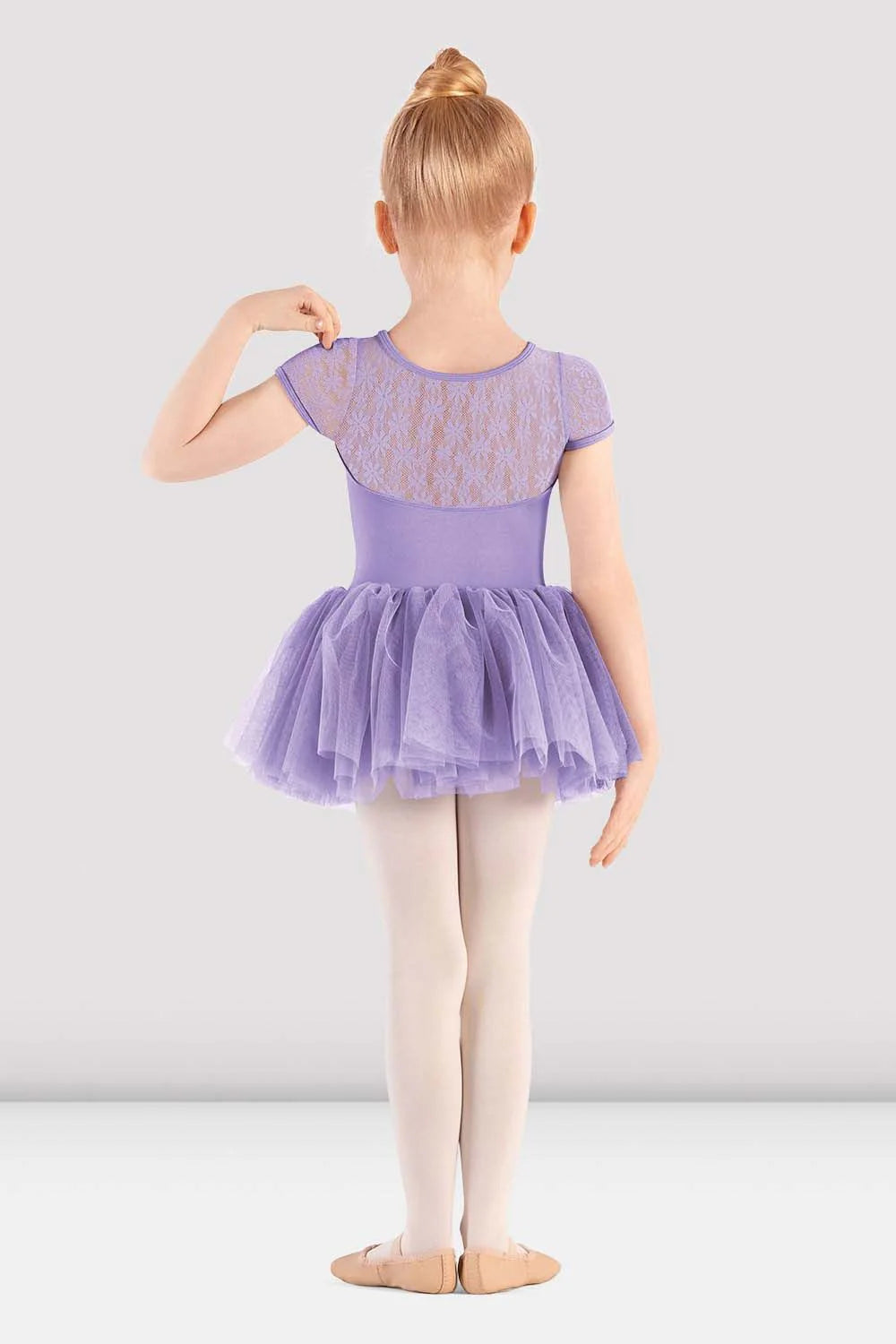 Girls Majesty Cap Sleeve Tutu Dress - M1564C