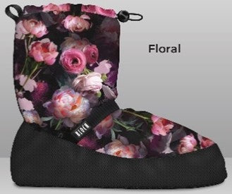 Kids and Adult Print Warm-up Booties - IM009BP