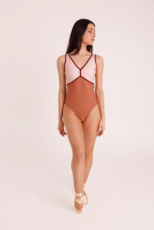 Maroma Color Block Tank Leotard