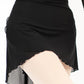 Delphine Wrap Mesh Skirt