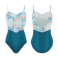 Demi Jardin Camisole Leotard - Lumi Teal