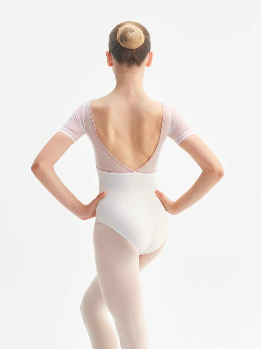 Emera Short Half Leotard Ballet Class - Silk