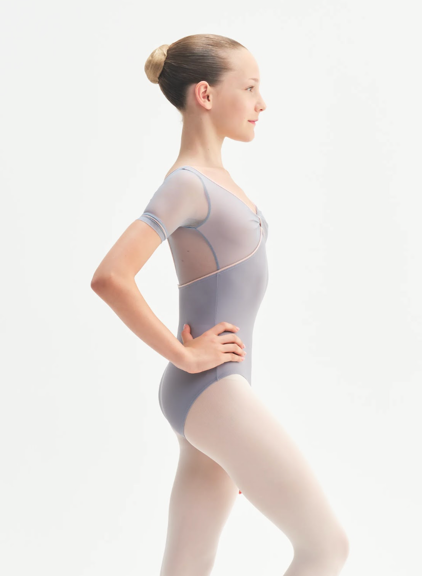 Emera Short Half Leotard Ballet Class - Vapore