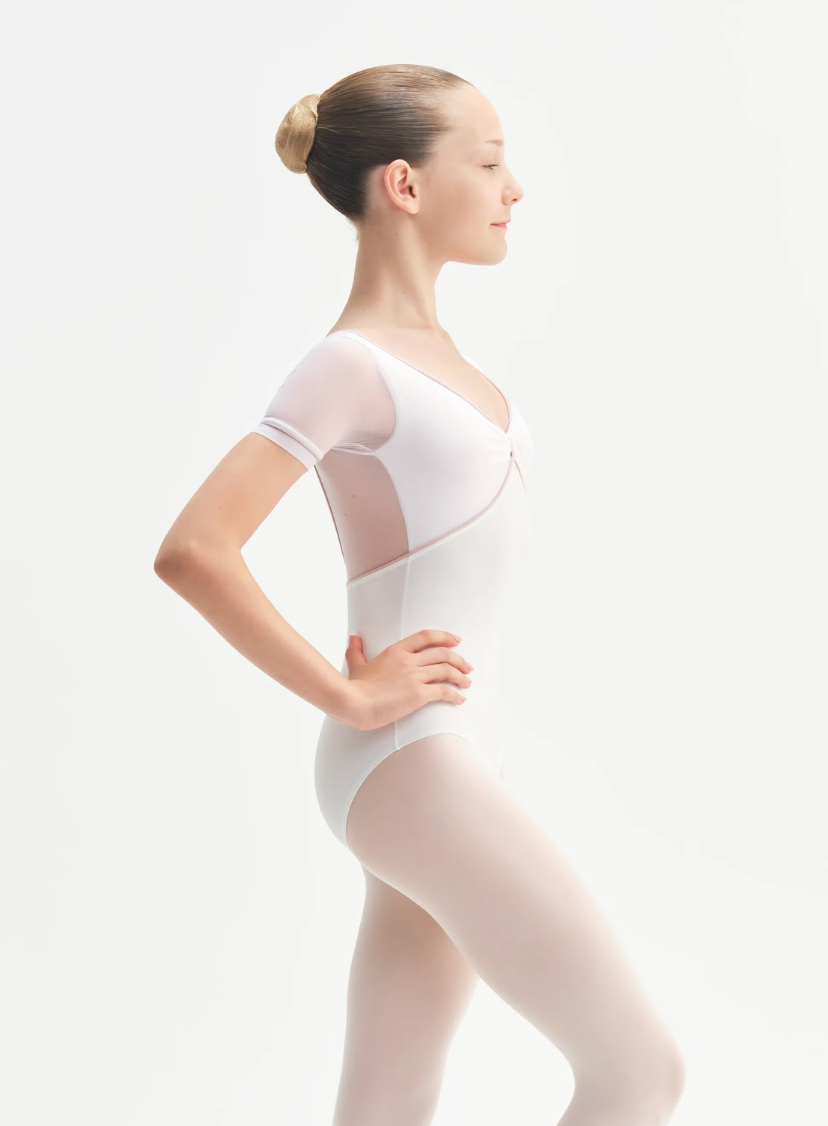 Emera Short Half Leotard Ballet Class - Silk