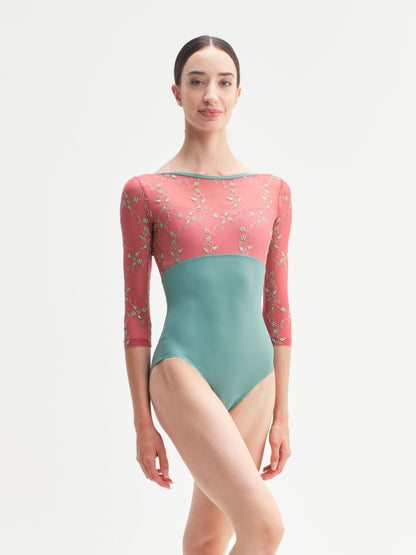 Diana DI Three Quarter Sleeve Leotard - Preorder
