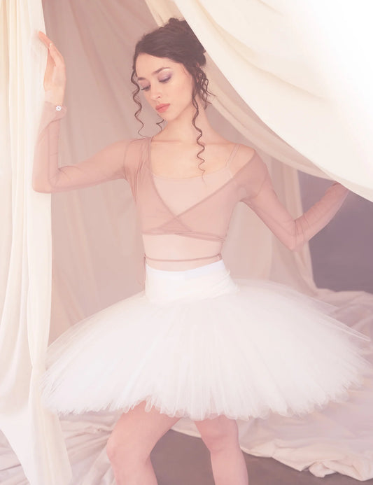 Mesh Ballet Wrap