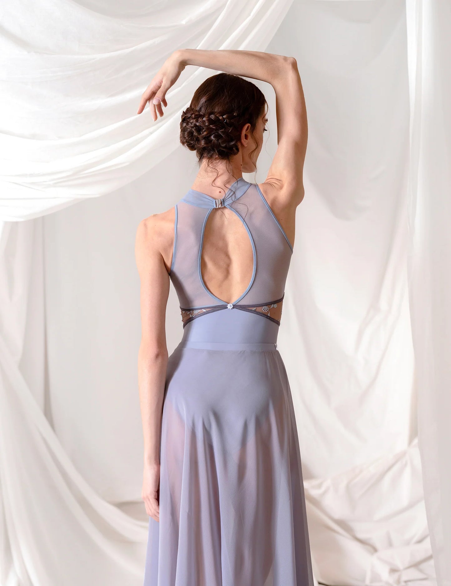 Pandia CL High Neck Leotard - Vapore