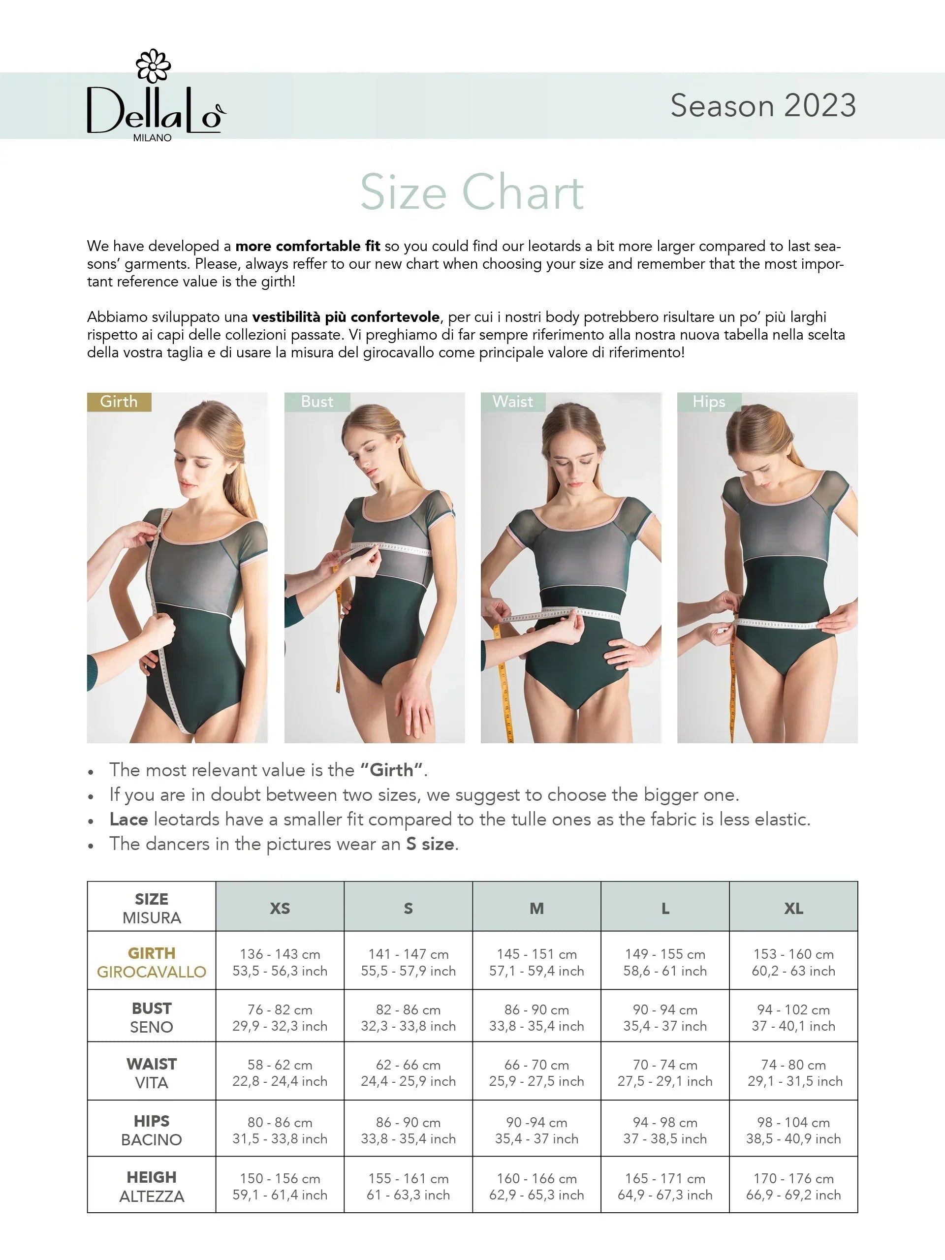 DellaLo' Milano Afrodite CL Leotard - Vapore – The Station DellaLo' Milano Afrodite CL Leotard - Vapore – The Station