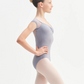 Girls Venere Cap Sleeve Leotard Ballet Class - Vapore