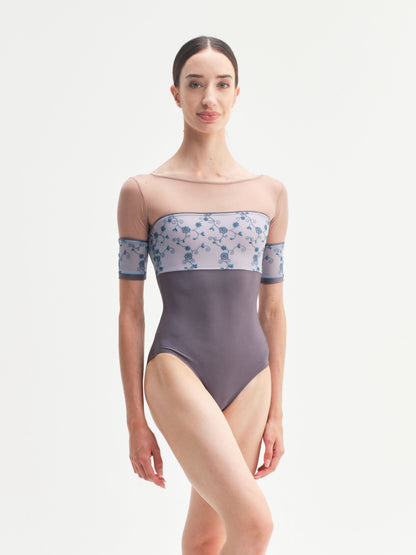 Minerva GL Three Quarter Sleeve Leotard - Preorder