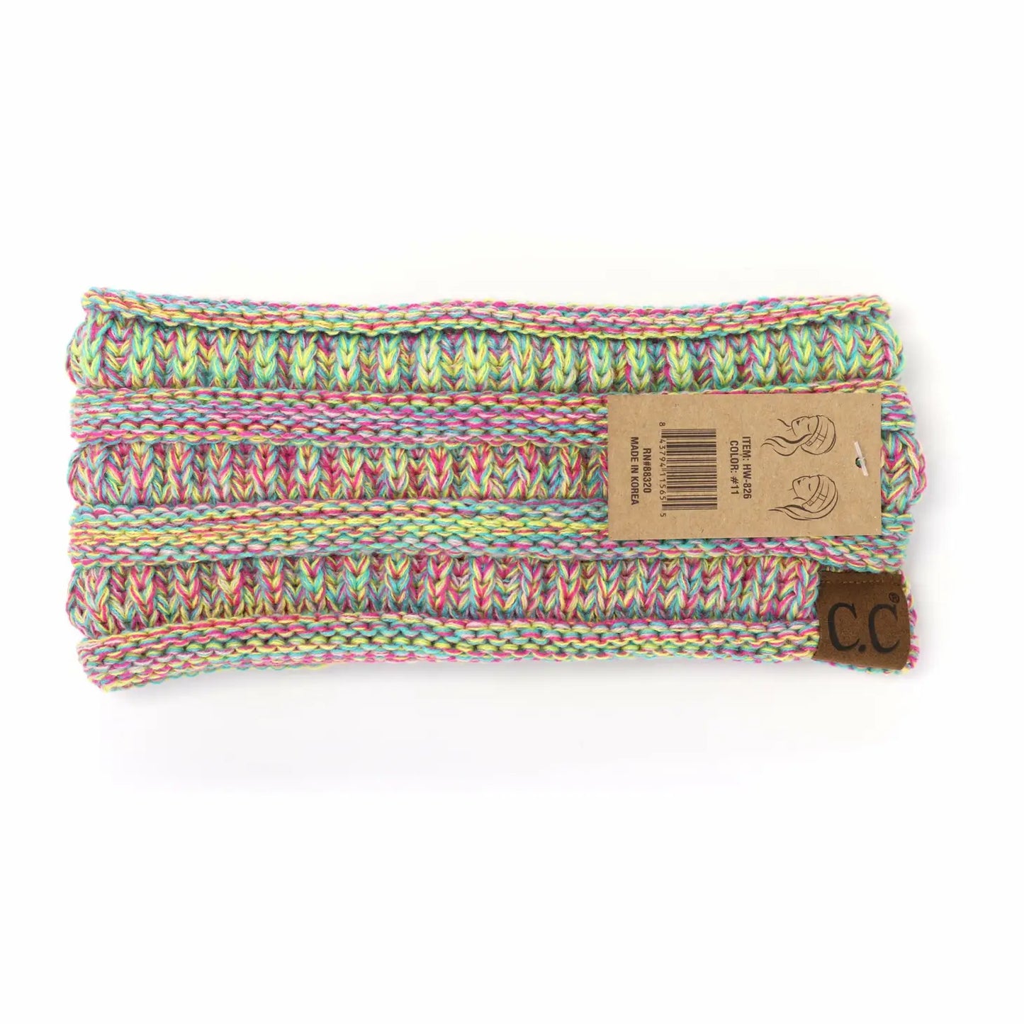 Knit Head Warmer for Bunheads