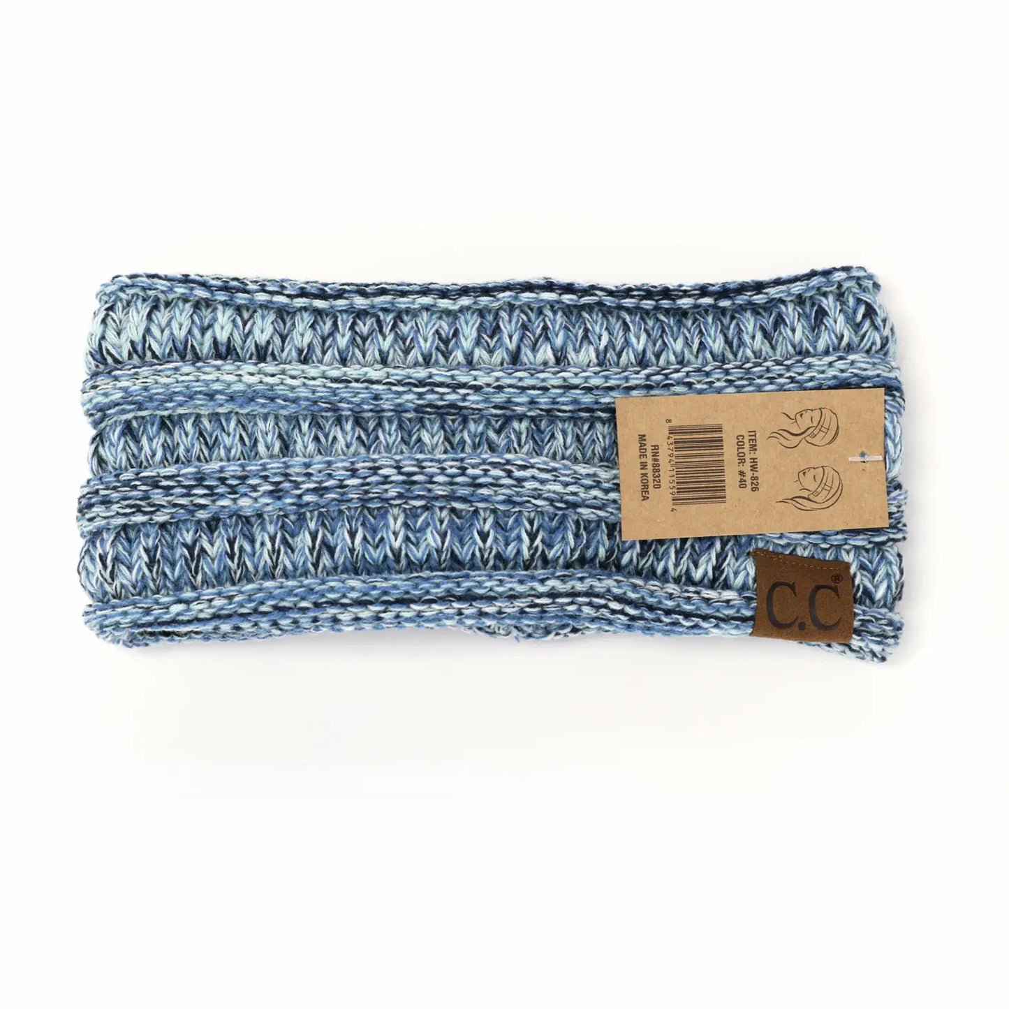 Knit Head Warmer for Bunheads