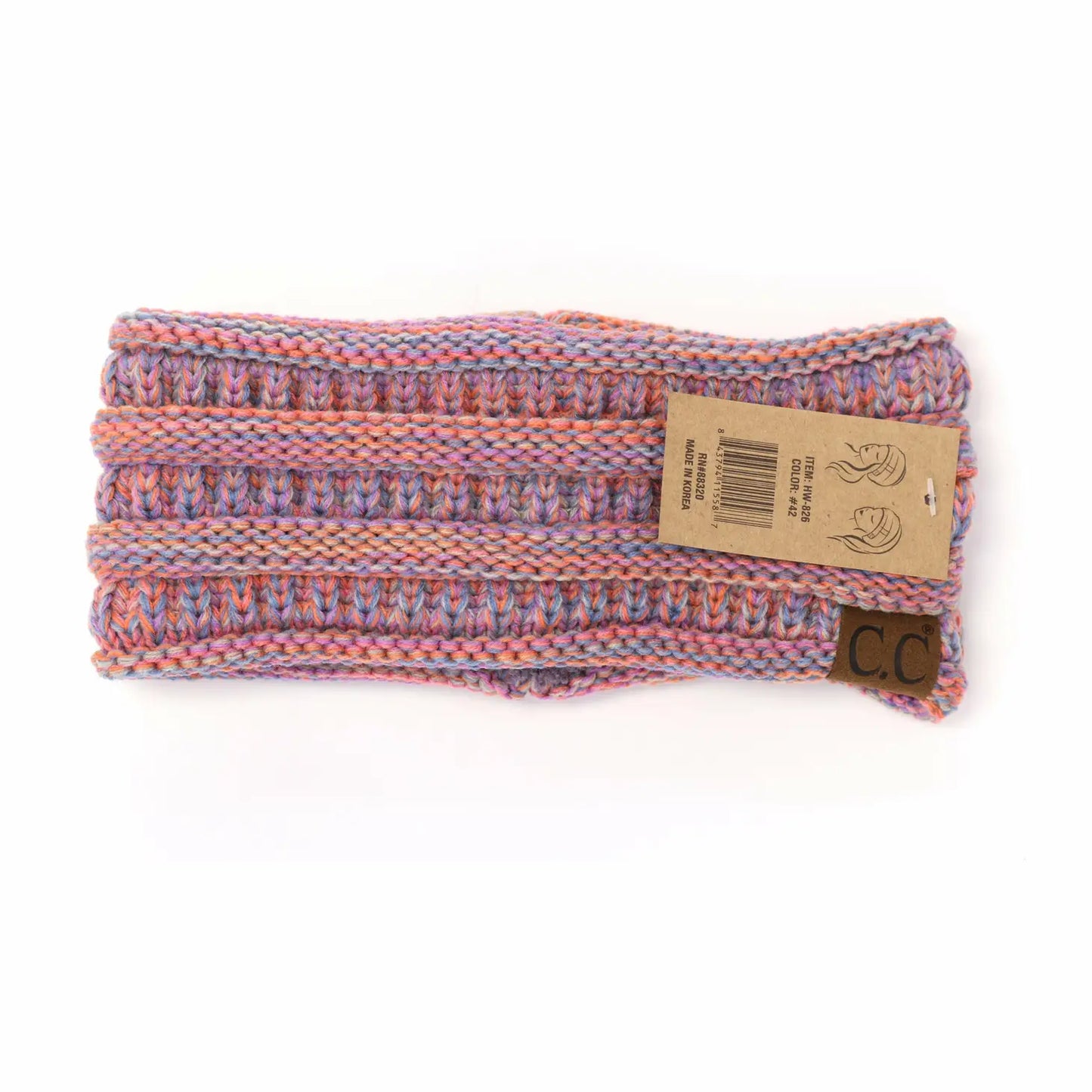 Knit Head Warmer for Bunheads