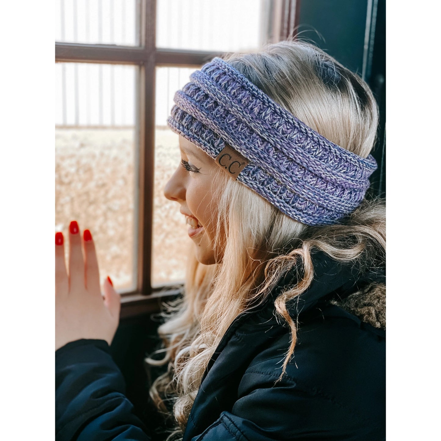 Knit Head Warmer for Bunheads