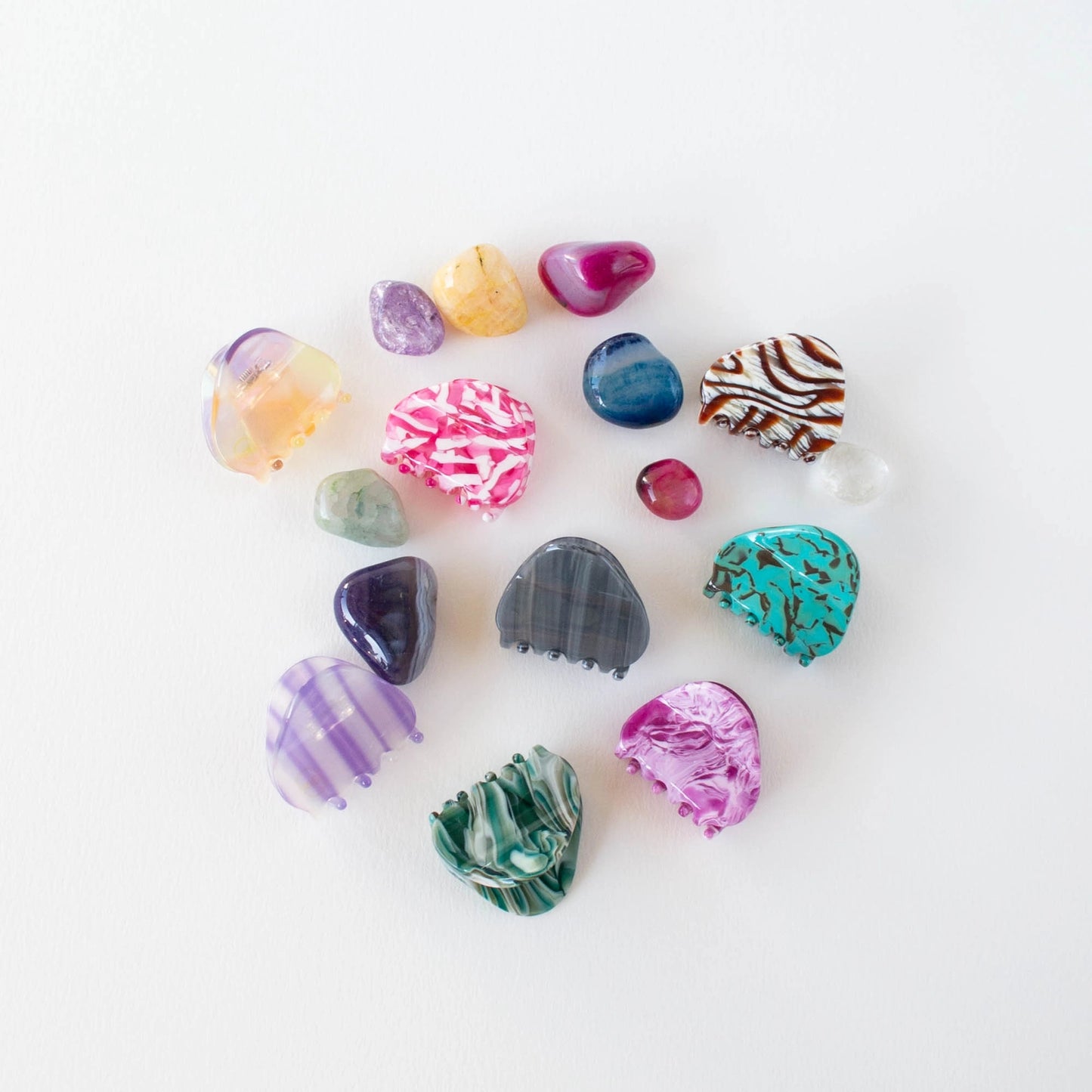 Eco Gemstones Hair Clip
