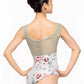 Celine Cap Sleeve Leotard