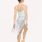 Amora Long High Low Mesh Skirt - Moonlit Garden