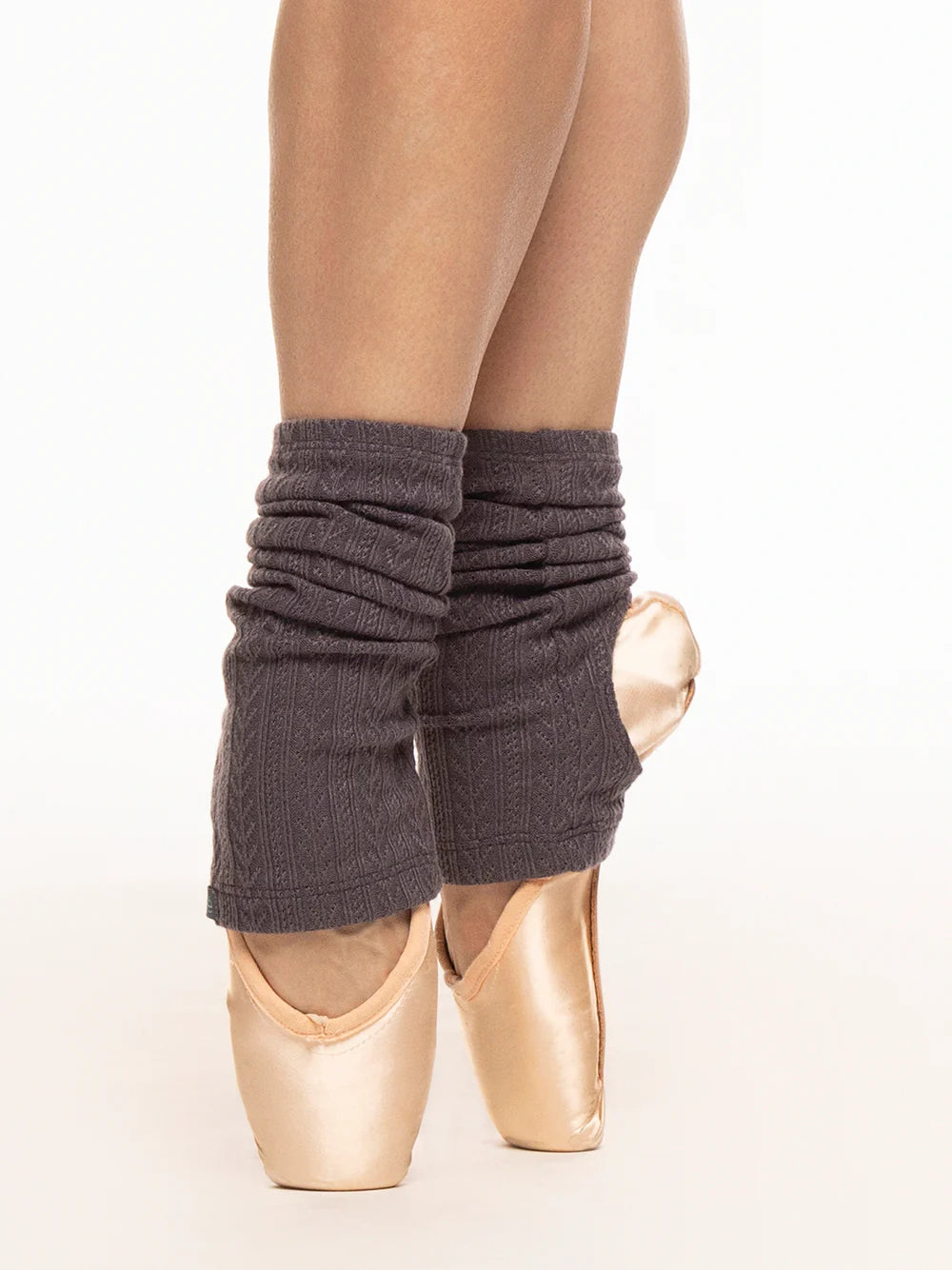 Girls Knit Stirrup Ankle Leg Warmer