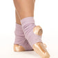Girls Knit Stirrup Ankle Leg Warmer
