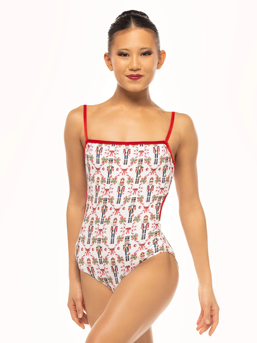 Candy Cane Court Girls Helena Camisole Leotard