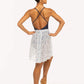 Girls Back Tuck Nutcracker Skirt - Snow Scene