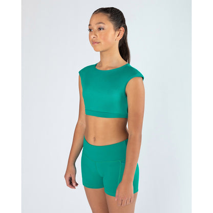 Girls Ashi Crop Top - ICC102MF