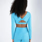 Girls Avery Crop Top - ICC197LSR1