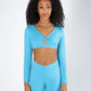 Girls Avery Crop Top - ICC197LSR1