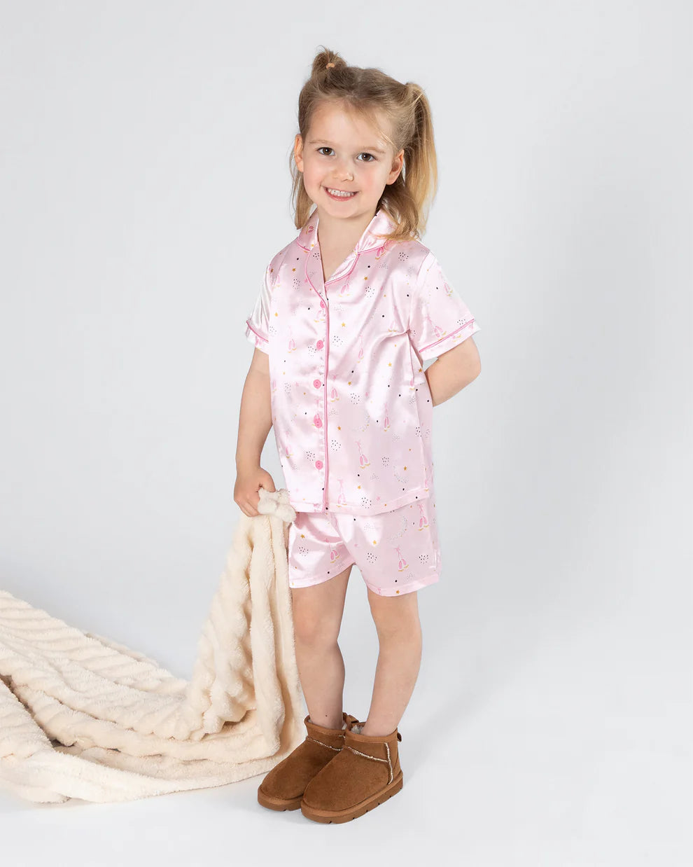 Pajama Satin Set - Twilight Ballet - PJSET02