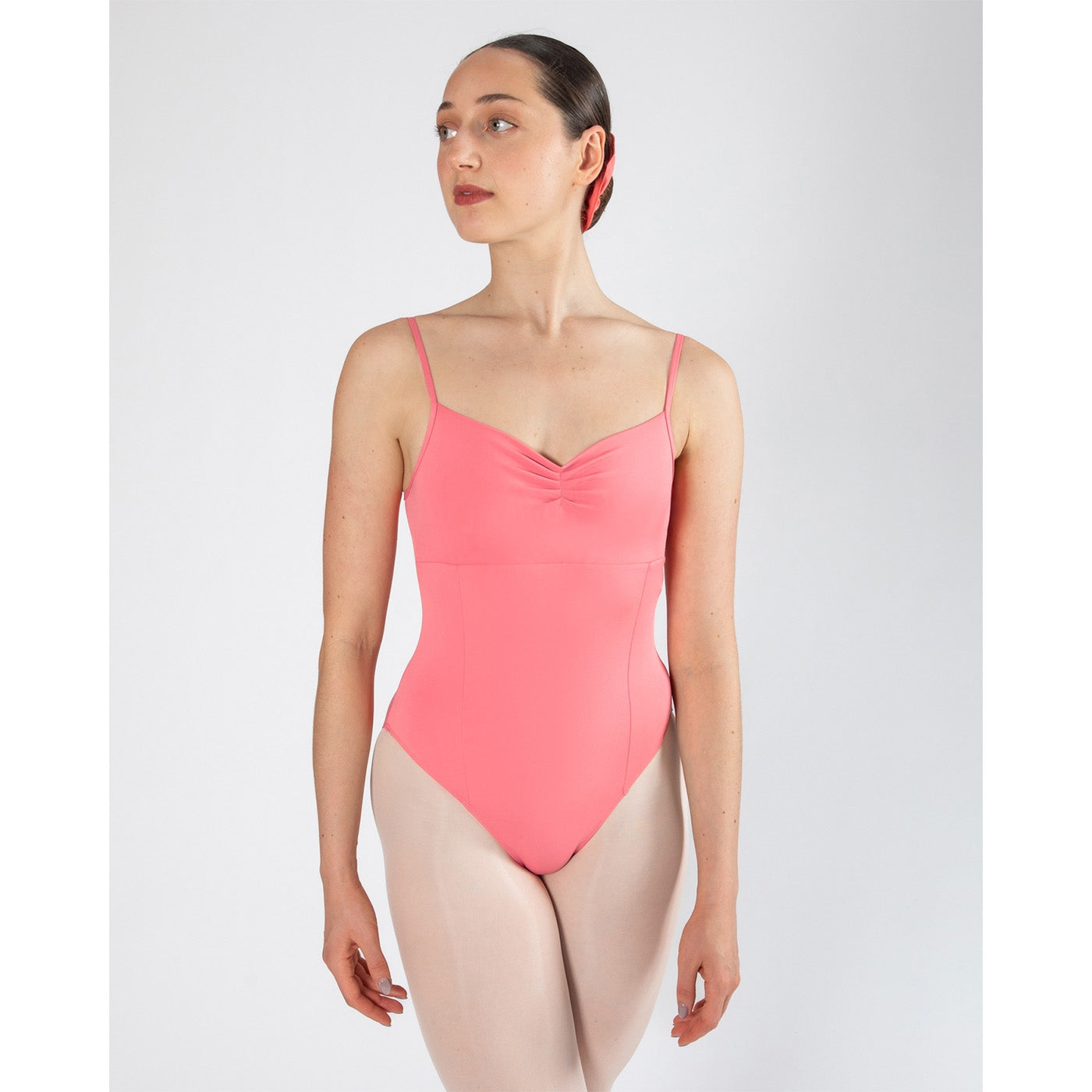 Harmony Pinch-Front Camisole Leotard -CL183