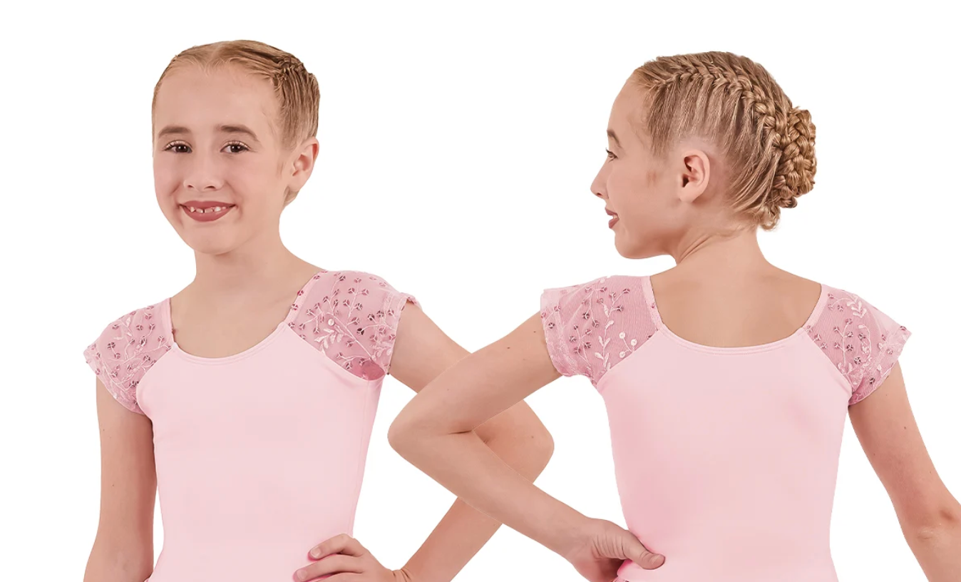 Girls Enchanted Dreams Cap Sleeve Leotard - 05251c