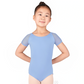 Girls Silhouette Mesh Bow Back Leotard - 4141