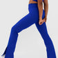 Crossover Split Flare Pant
