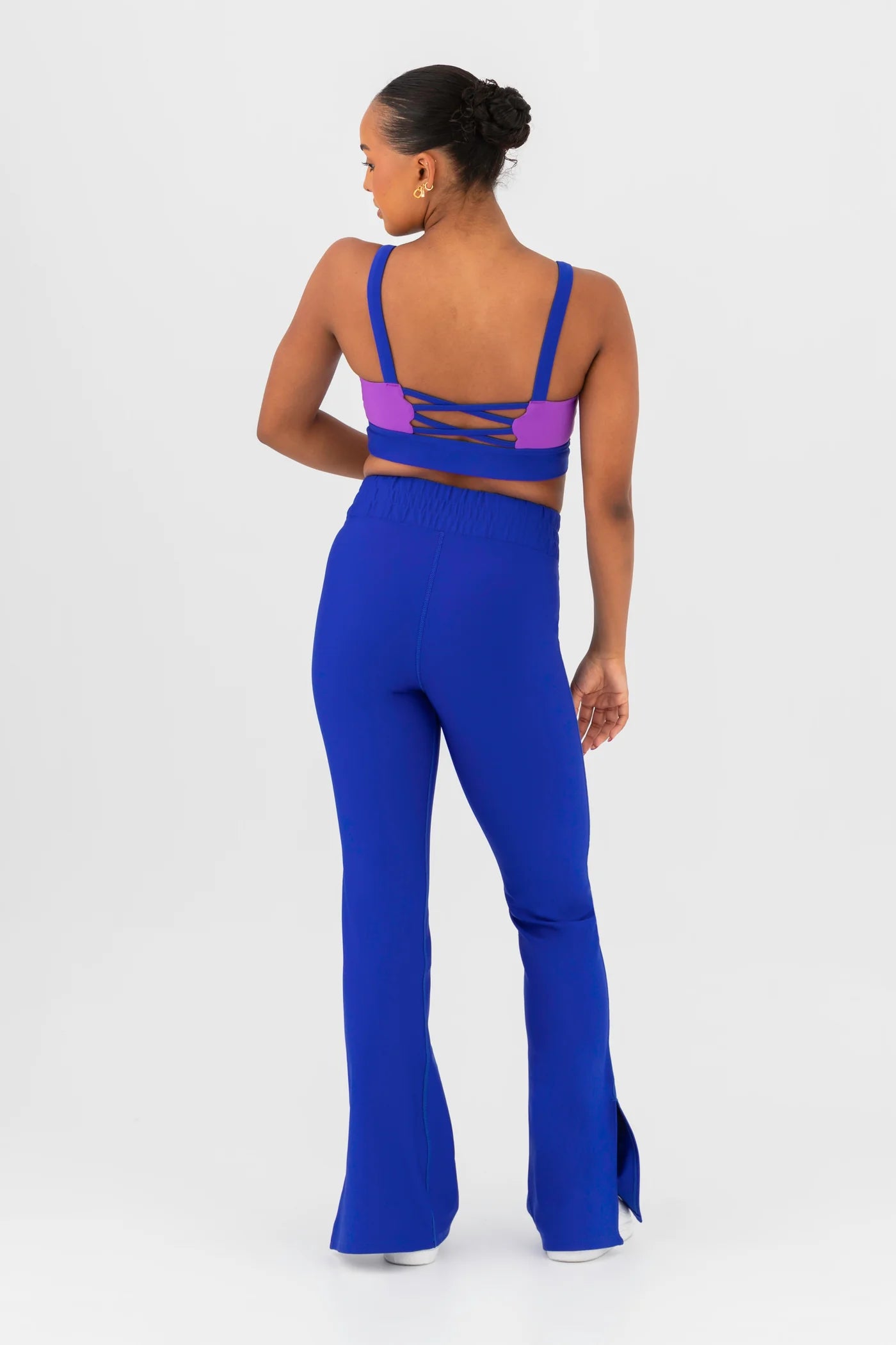 Crossover Split Flare Pant