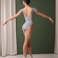 Aurora Poezie Mesh Cap Sleeve Leotard