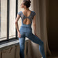 Leia Mesh Cap Sleeve Leotard