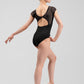 Leia Mesh Cap Sleeve Leotard