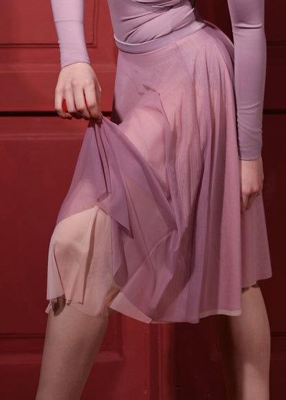 Oprah Double Layer Rehearsal Skirt
