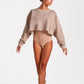 Warm-up Crop Sweatshirt Top - WP006