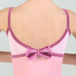 Girls Sparkle Mesh Camisole Leotard - 432