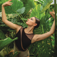 Asymmetrical Boatneck Tank Leotard - 408