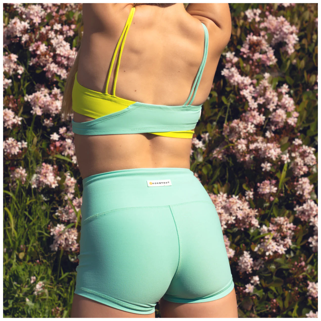 Two Tone Wrap Top - T4117