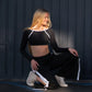 NYC Long Sleeve Crop Top - T5120