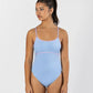 Girls Ariel Contrast Trim Camisole Leotard - IL140PC