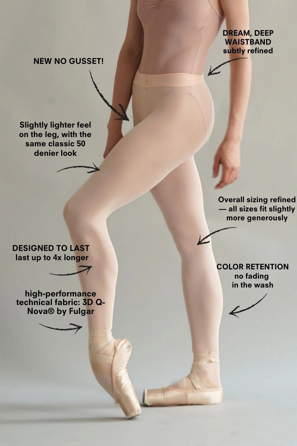 Convertible Dance Tights