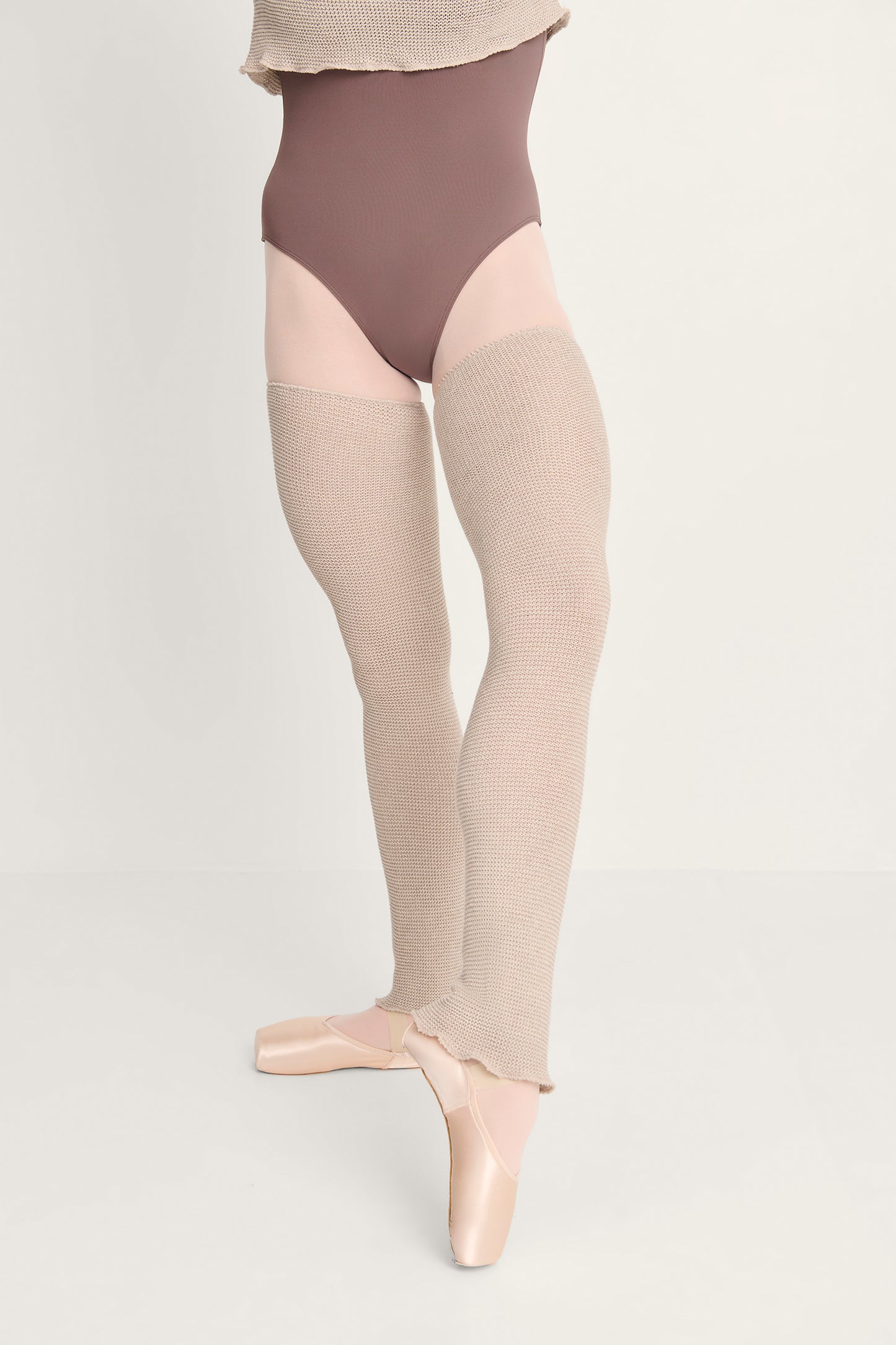 Hikari Long Cotton Blend Legwarmers - 2049