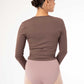 Flavia Wrap Top - 6643