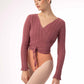 Girls Freya Knit Wrap Sweater - 6647