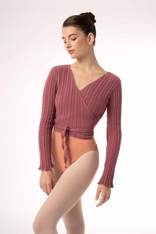Freya Knit Wrap Sweater - 6647