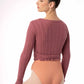 Girls Freya Knit Wrap Sweater - 6647
